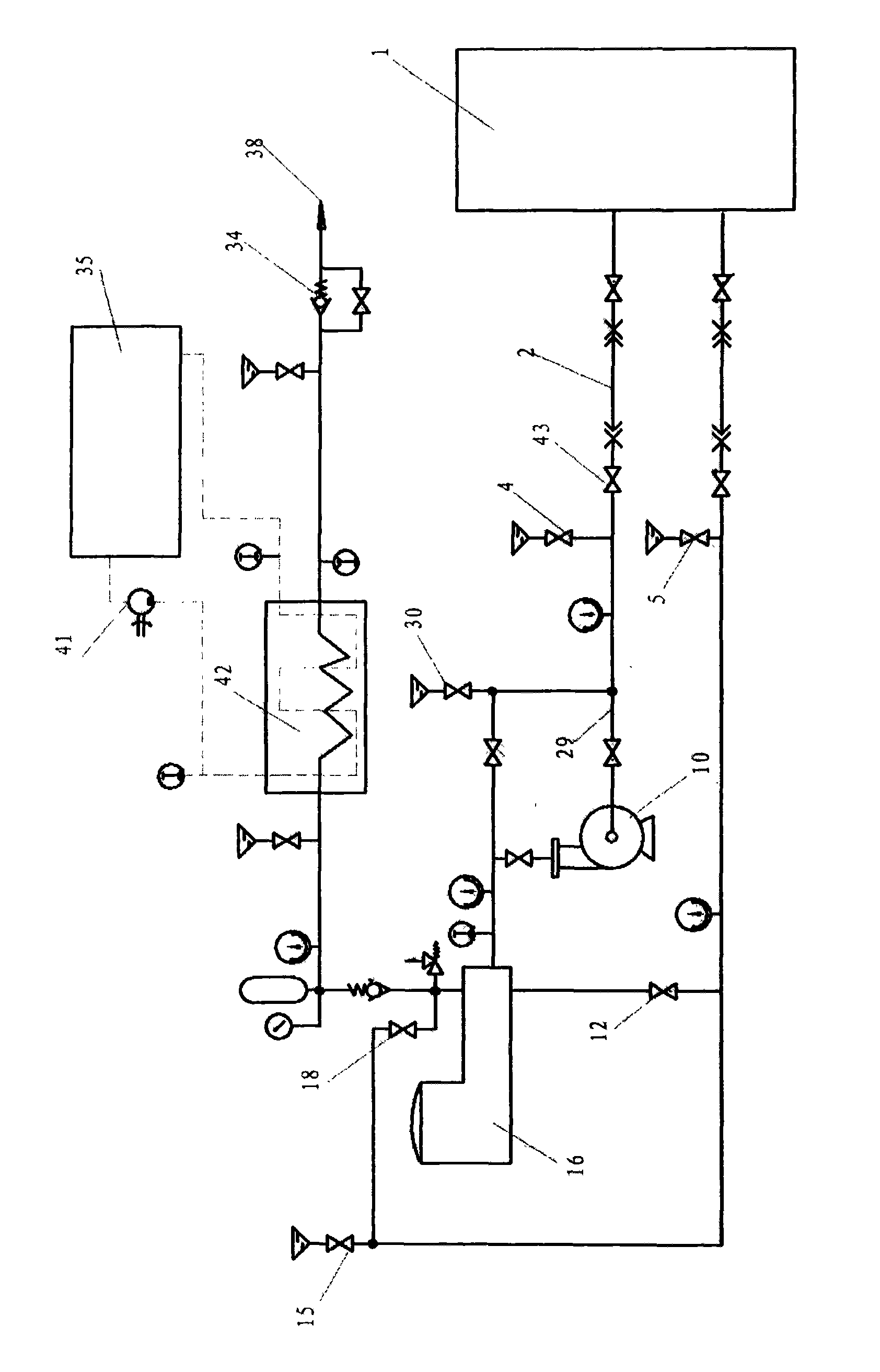 Deep-lying storage method of carbon dioxide