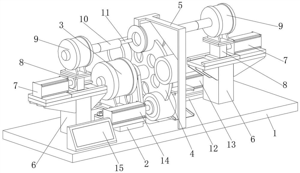 Multi-station drilling machine capable of conveniently drilling two ends of column simultaneously