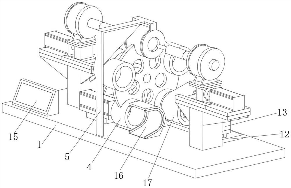 Multi-station drilling machine capable of conveniently drilling two ends of column simultaneously