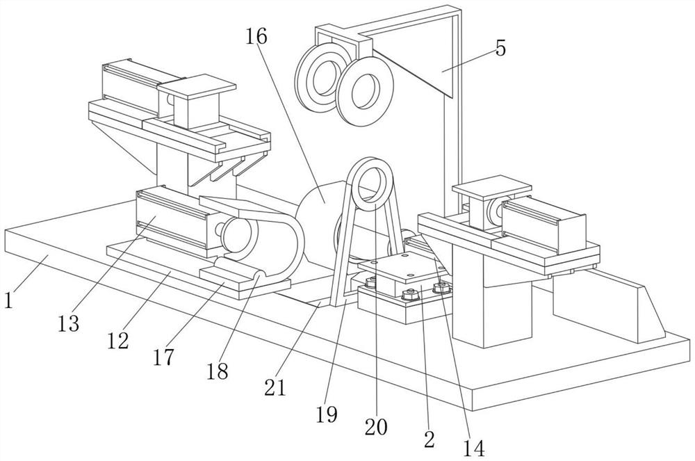 Multi-station drilling machine capable of conveniently drilling two ends of column simultaneously