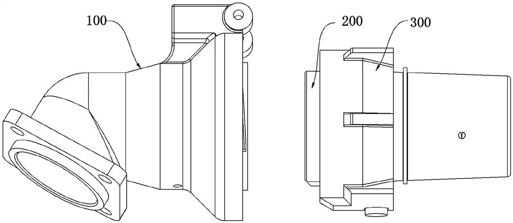 Plug and direct insertion type connector