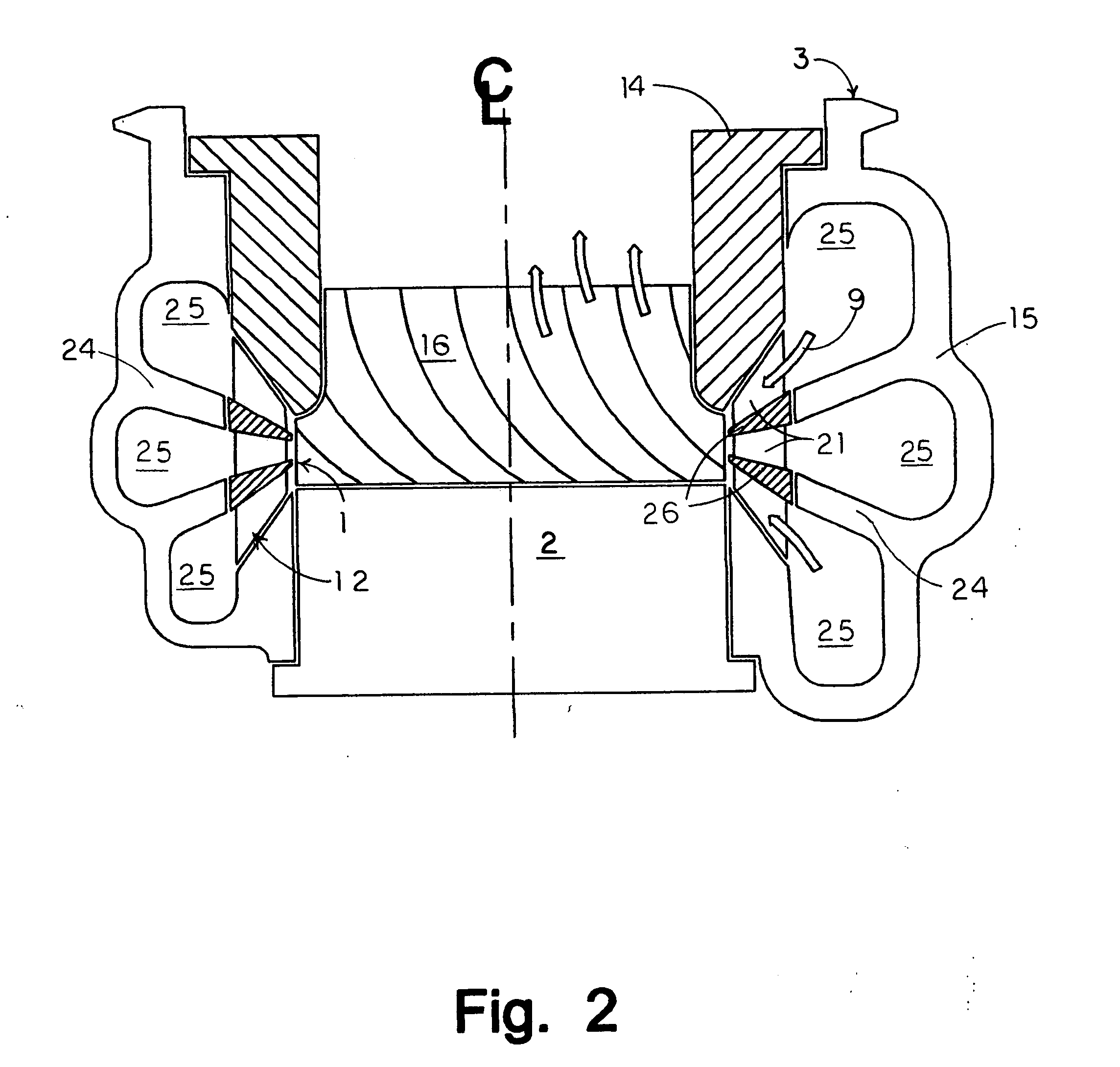 Multiple nozzle rings and a valve for a turbocharger