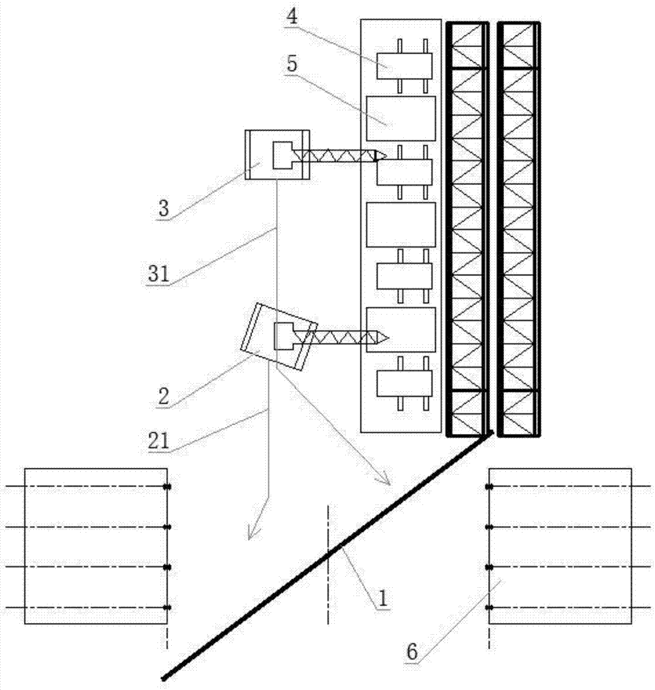 Installation method of large-span steel trusses