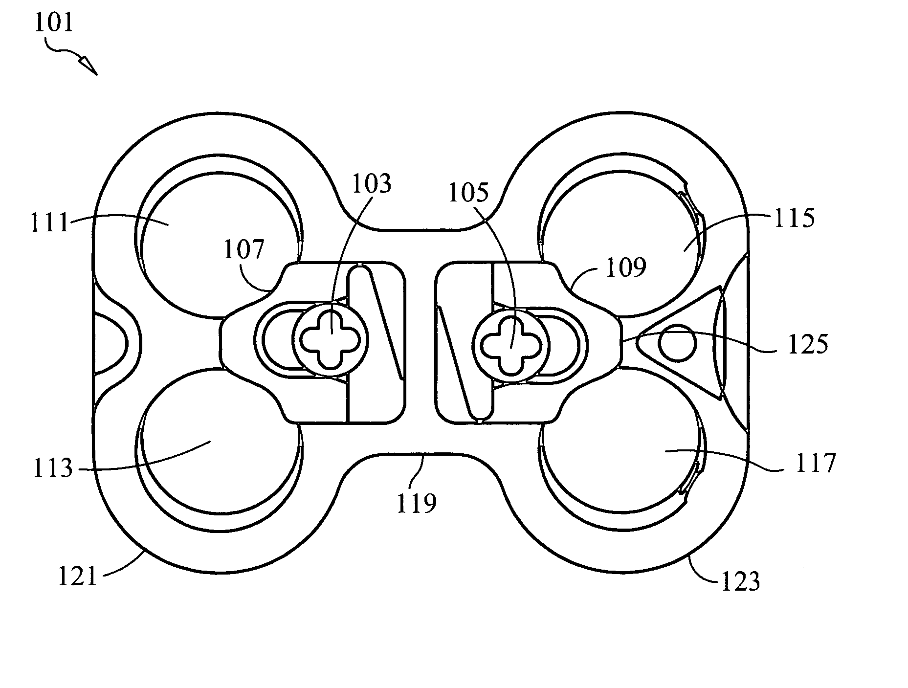 Bone fixation plate