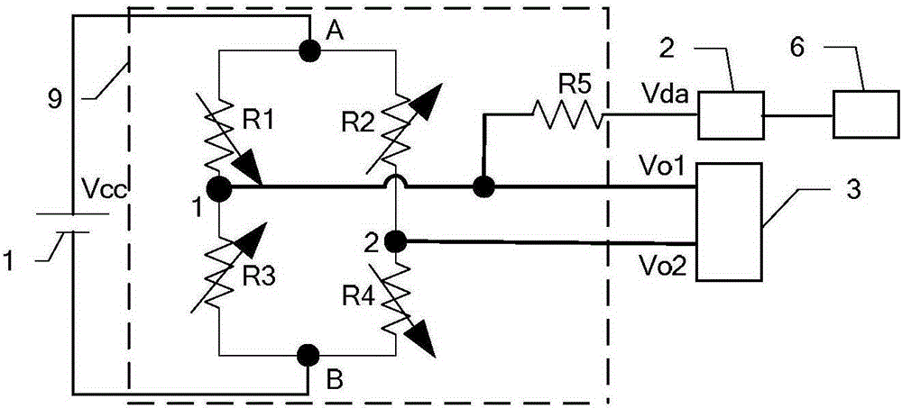 Six-dimensional torque sensor acquisition system at the end of robot with automatic compensation and its zero drift compensation method and zero drift acquisition method