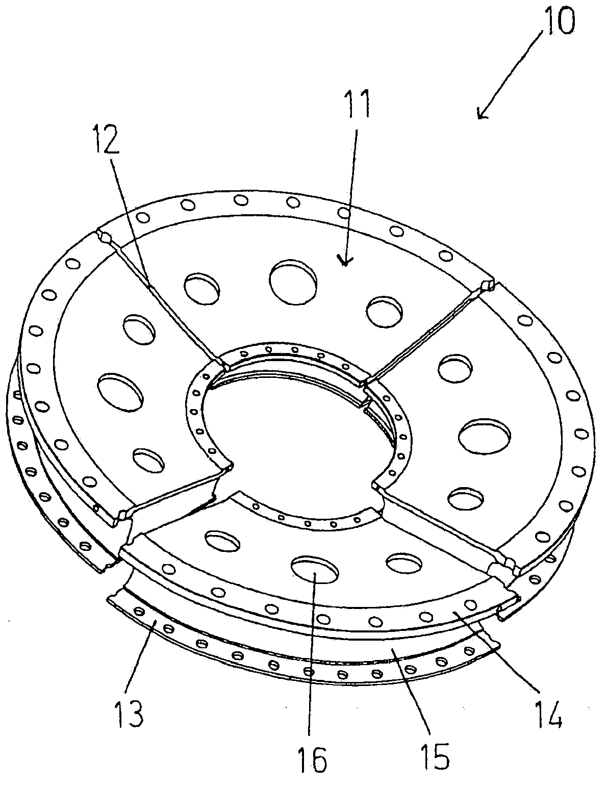 Method for producing a coupling segment of a flexible coupling