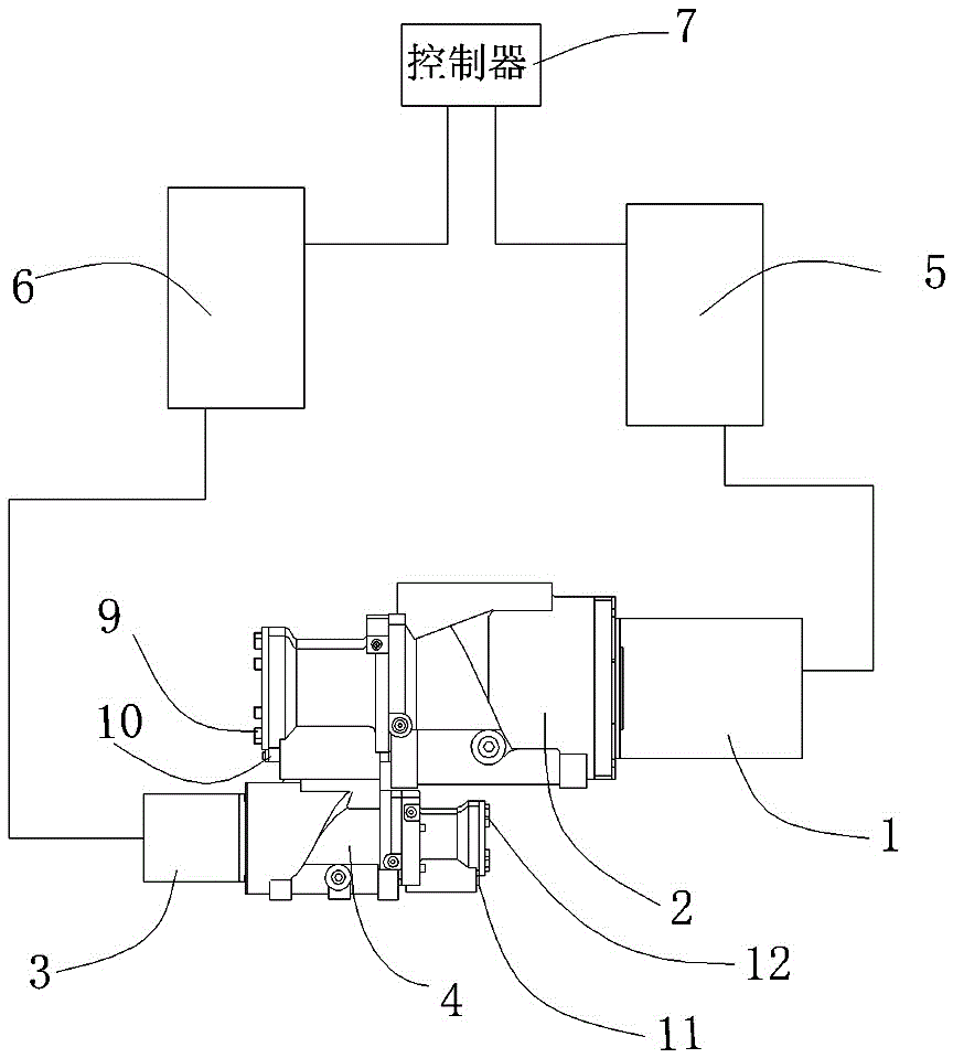 Novel two-stage screw air compressor