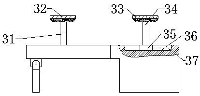 Treatment fixing bed for pediatric dentistry