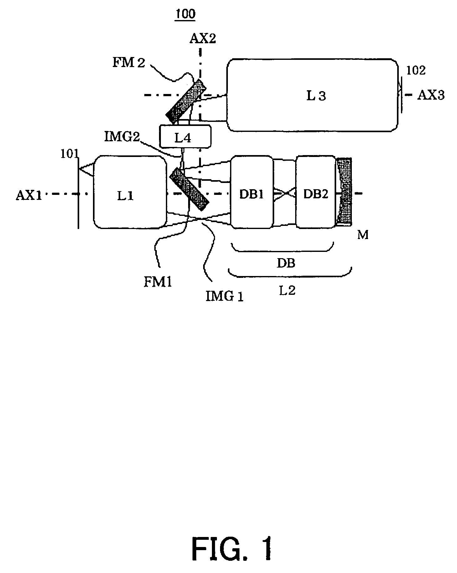 Catadioptric projection system, and exposure apparatus having the same