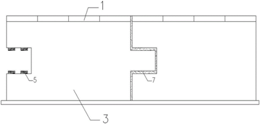 Prefabricated cable trench applied to subsidence areas