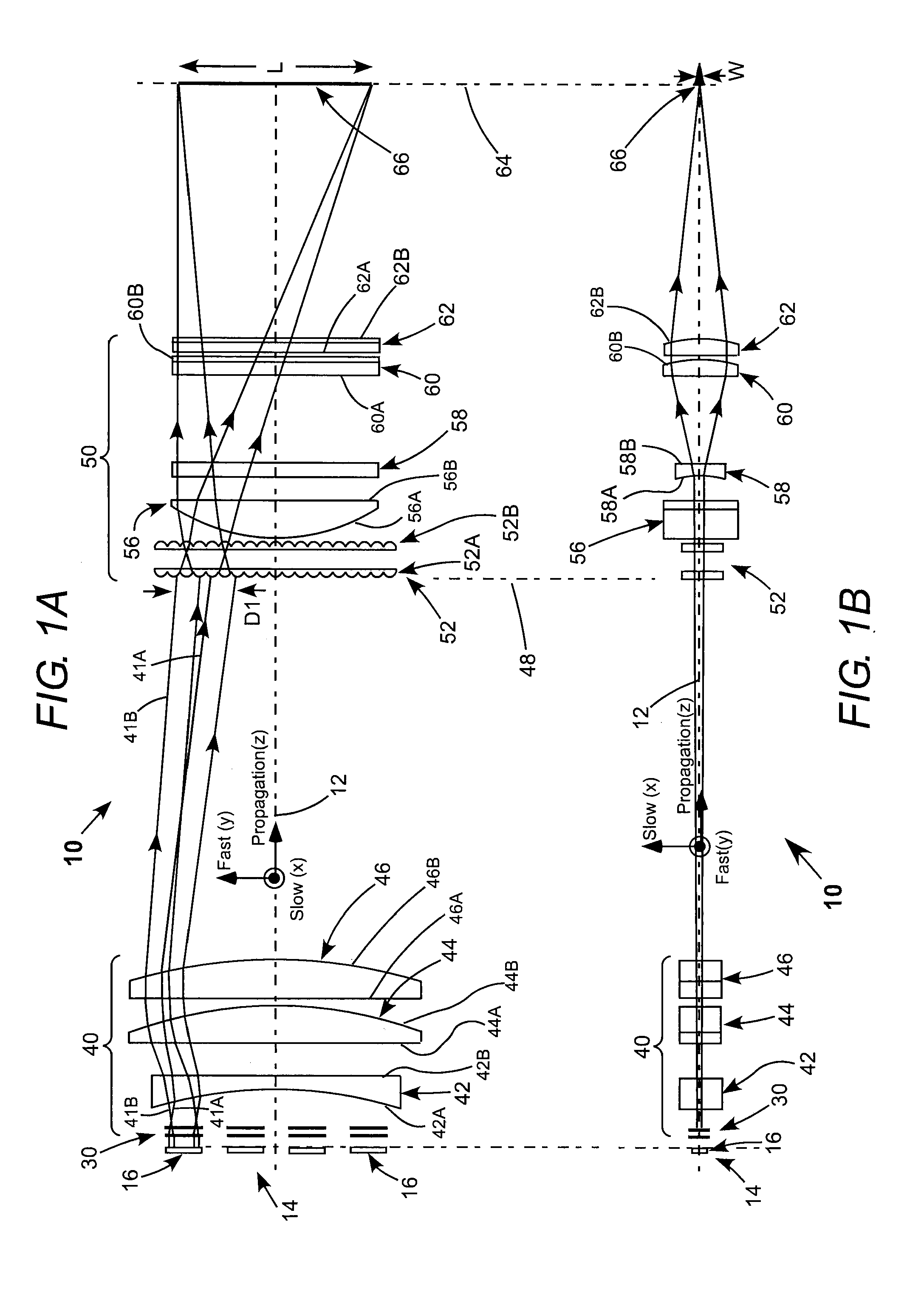 Line-projection apparatus for arrays of diode-laser bar stacks