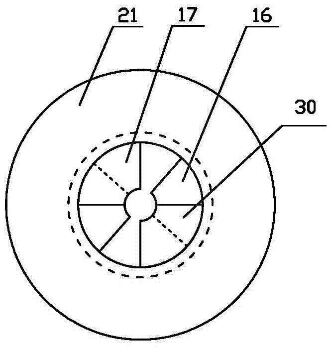 An integrated moxibustion tool with controllable turning and sparrow moxibustion