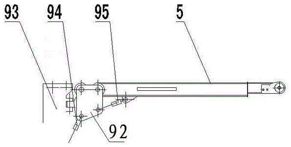 Movable loading and unloading machine with deflecting conveying function