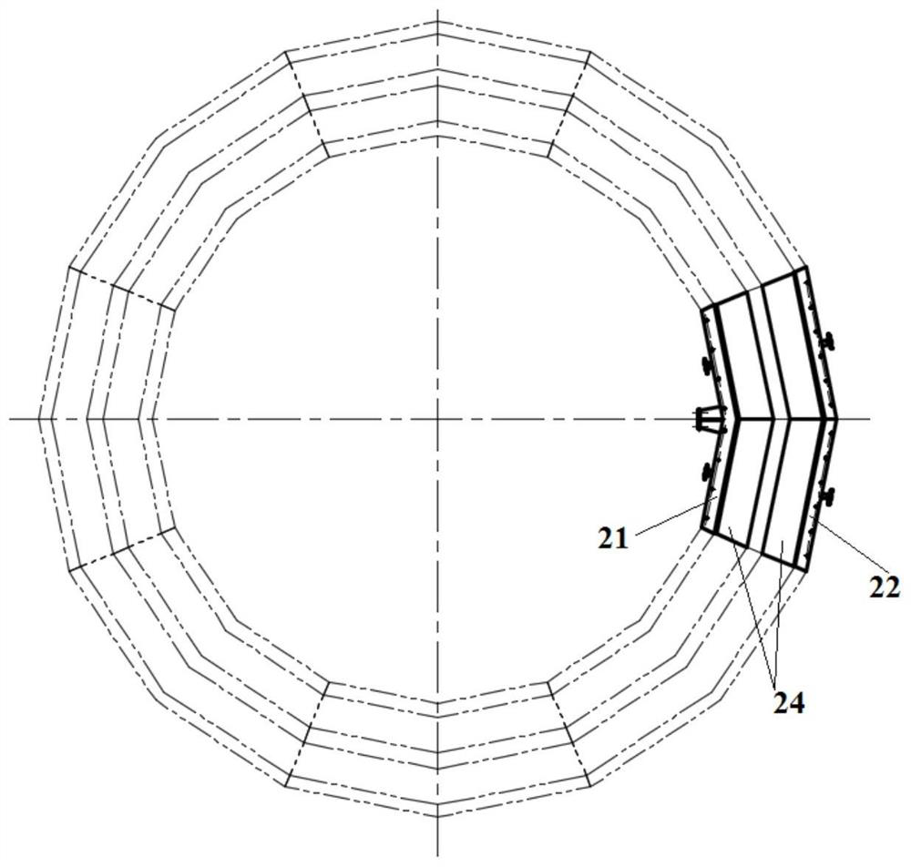 Primary cooling section device and method for slag granulation