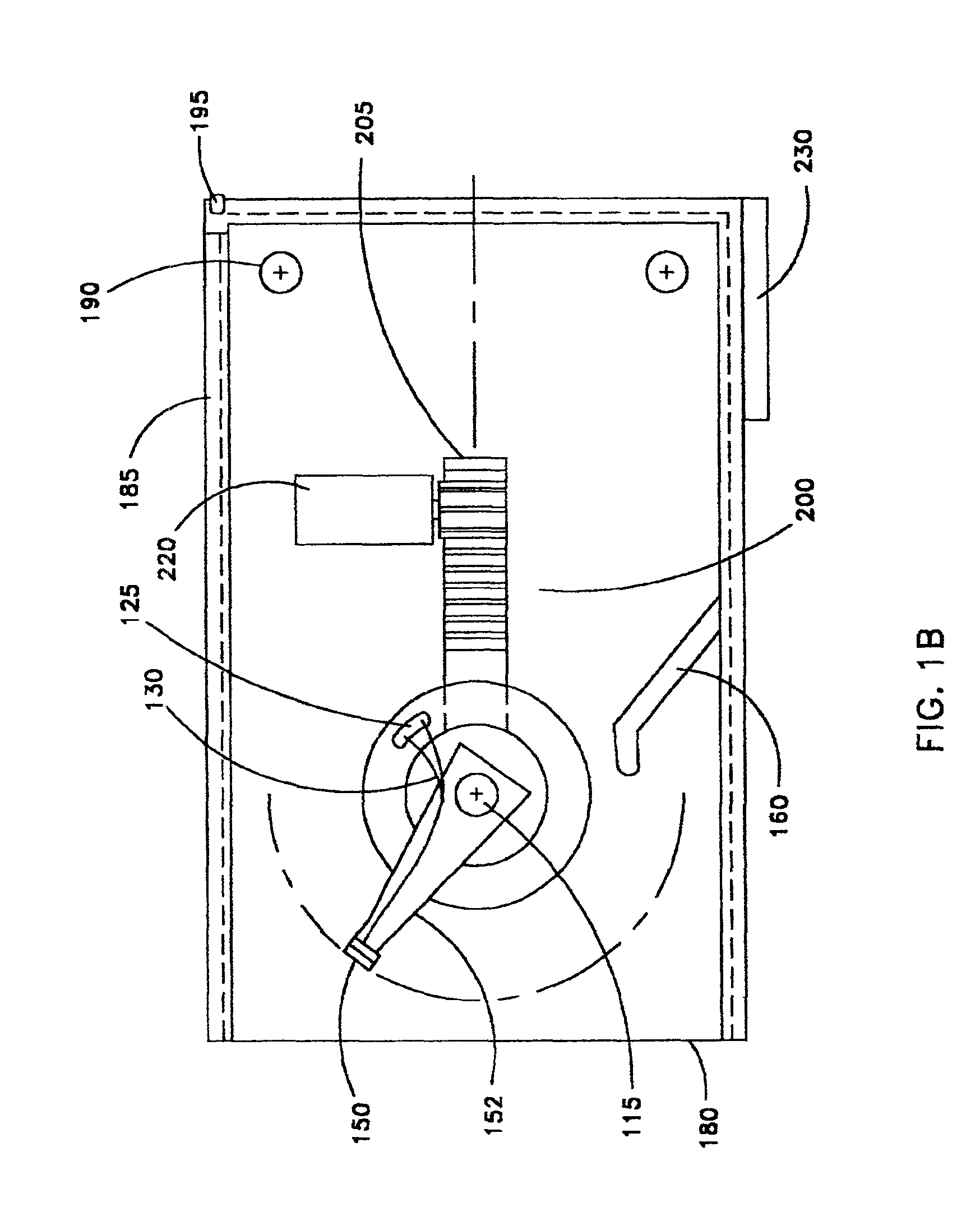 Data card with a full circular track for alignment and amplitude calibration