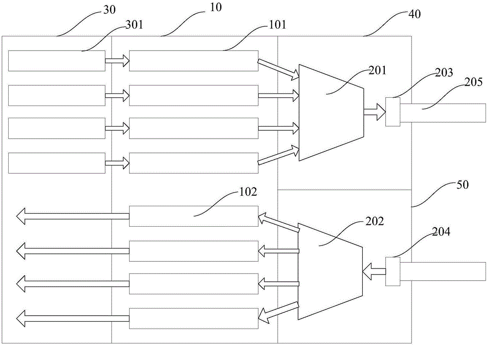 Silicon-based WDM optical transceiver module