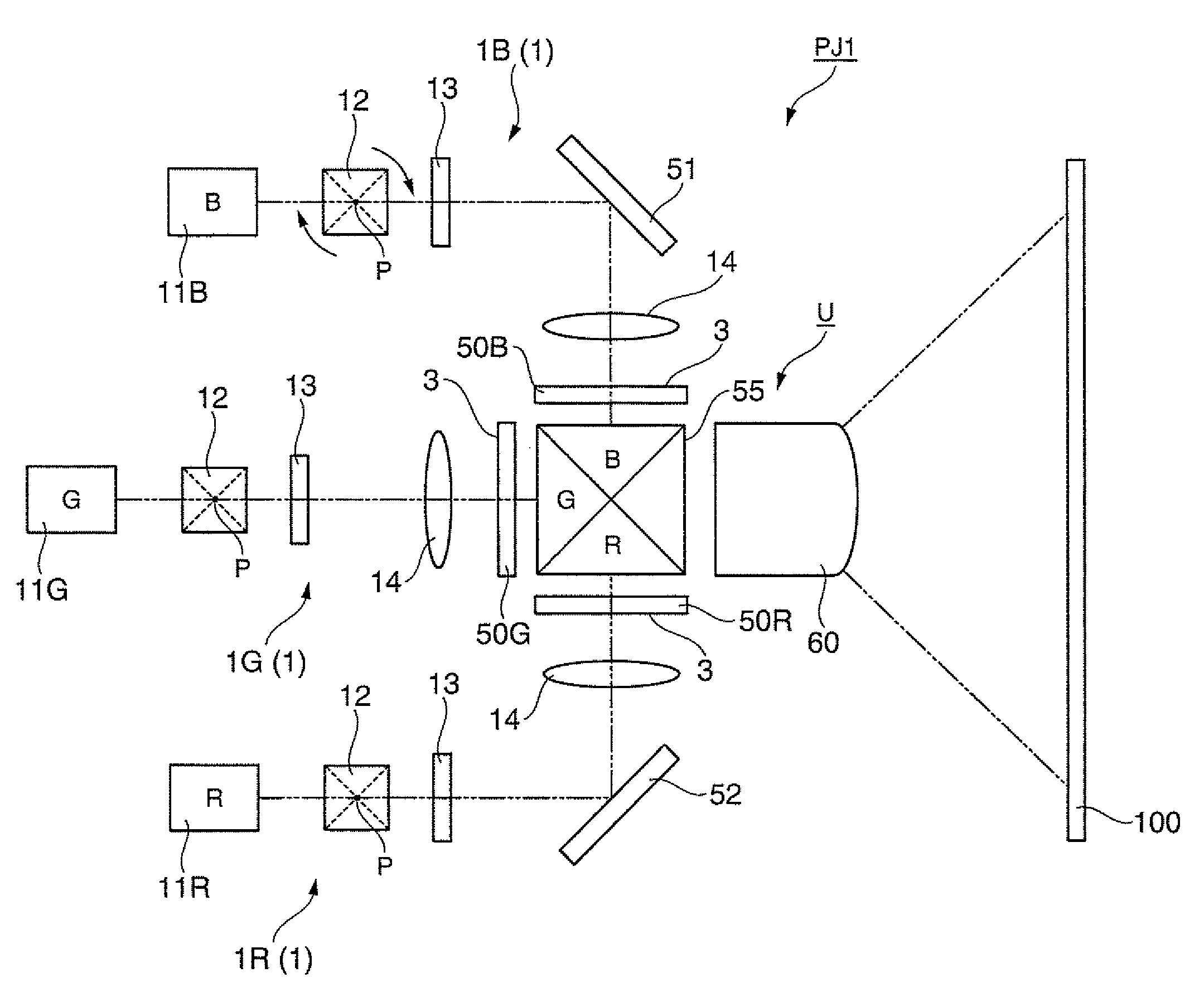 Light source device and projector