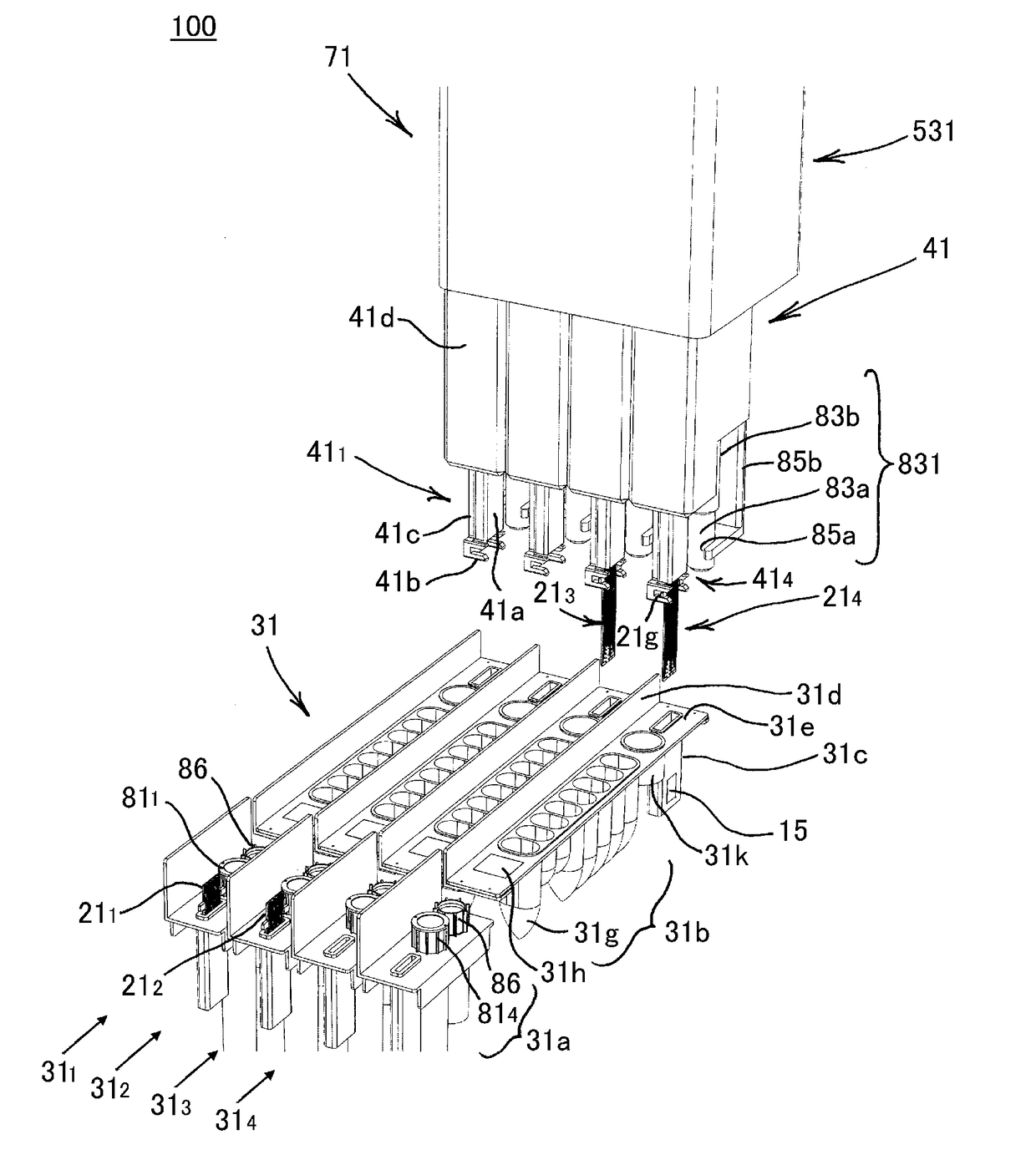 Device for electrical measurement of target chemical substance, and method therefor