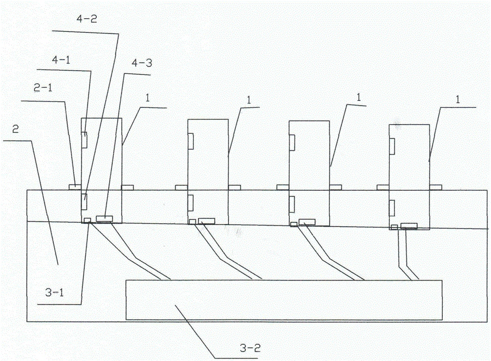 Centralized ink supply system having automatic alarm device and vibration function