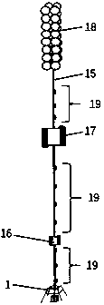 Separable full-profile subsurface buoy observation system and using method thereof