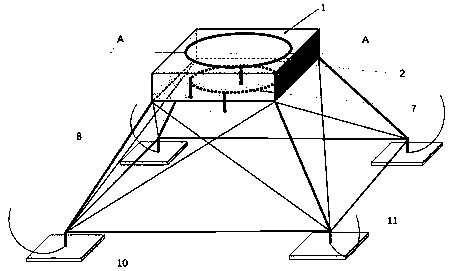 Separable full-profile subsurface buoy observation system and using method thereof