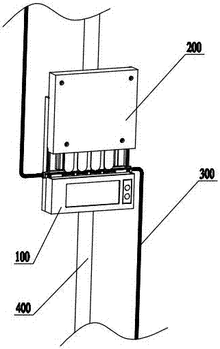 Heating device used for transfusion