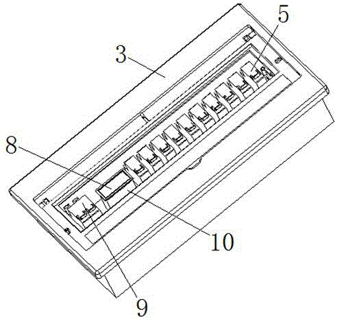 Domestic multifunctional intelligent distribution box