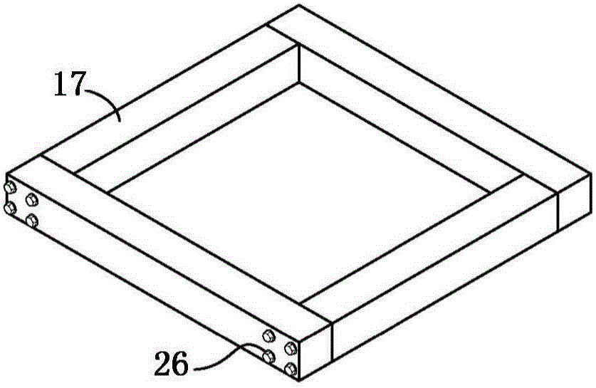 An equipment compartment frame of a power control module of a wind power turbine and methods related thereto