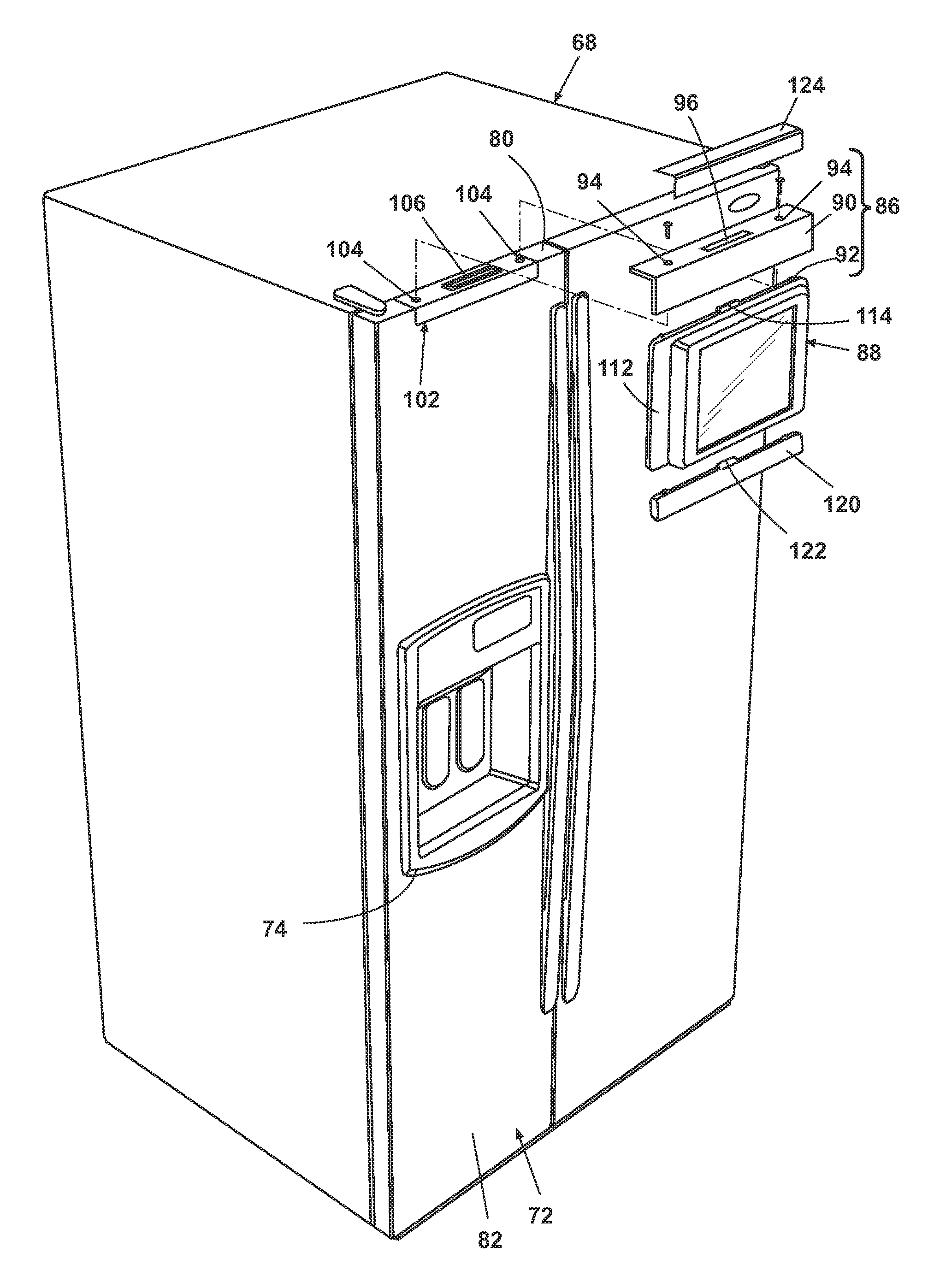 Host With Multiple Adapters for Coupling Consumer Electronic Devices