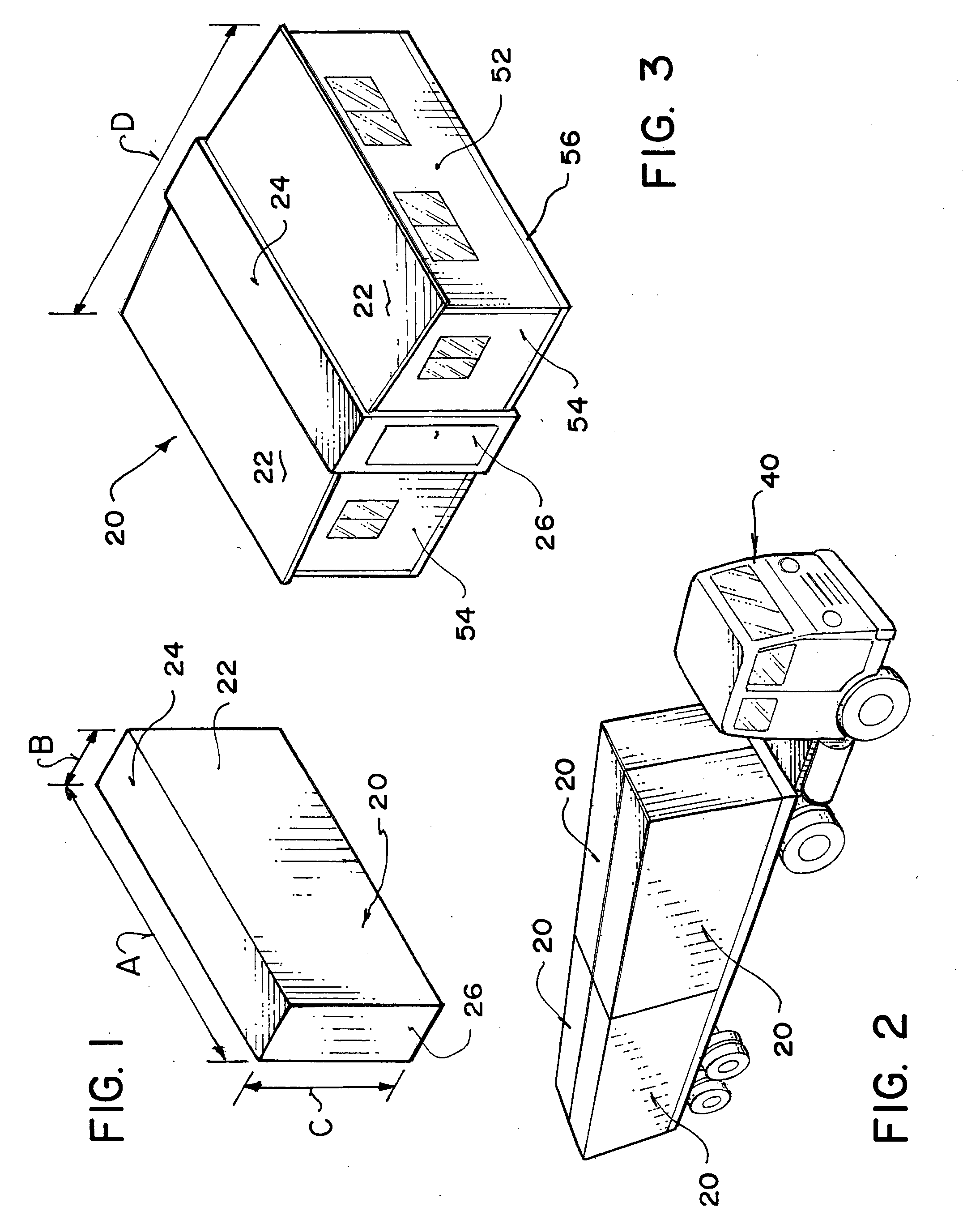 Collapsible modular shelter for containerized transportation