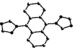 Anthracene ring triazole compound, and preparation method and application thereof