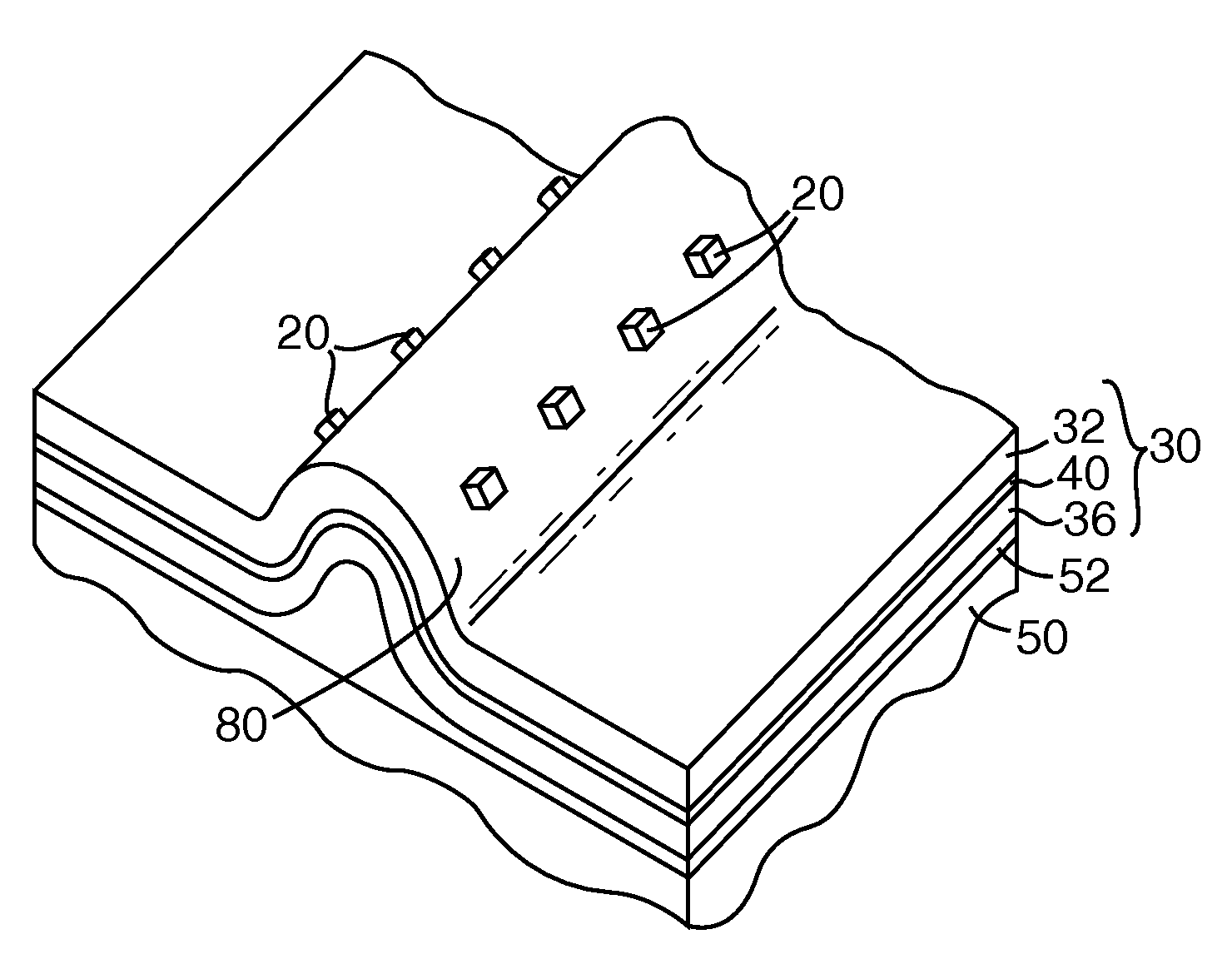 LED illumination assembly with compliant foil construction