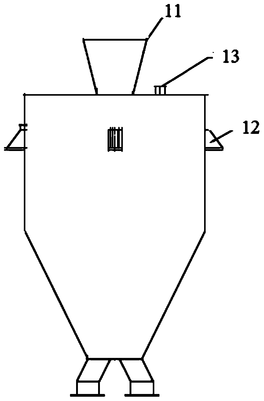 Household waste incinerator for co-processing dry sludge and disposal method adopting household waste incinerator