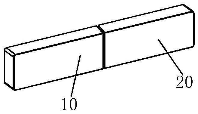 External locking type hinge and shower door