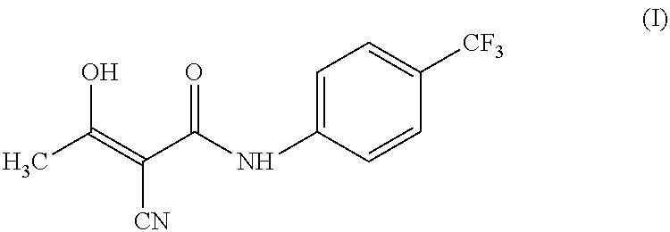 Process for preparing teriflunomide