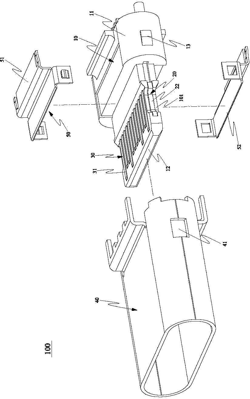 Socket connector, plug connector and combination structure thereof