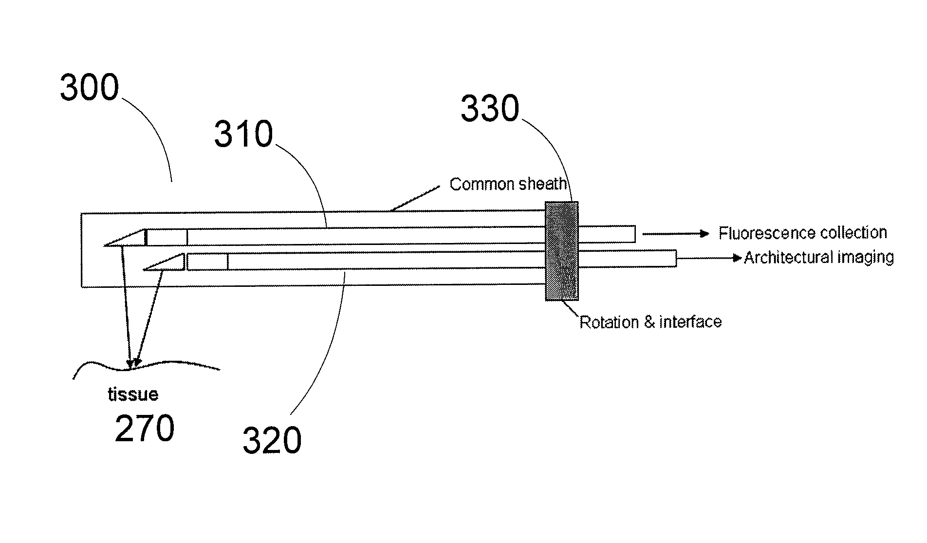 Systems, processes and computer-accessible medium for providing hybrid flourescence and optical coherence tomography imaging