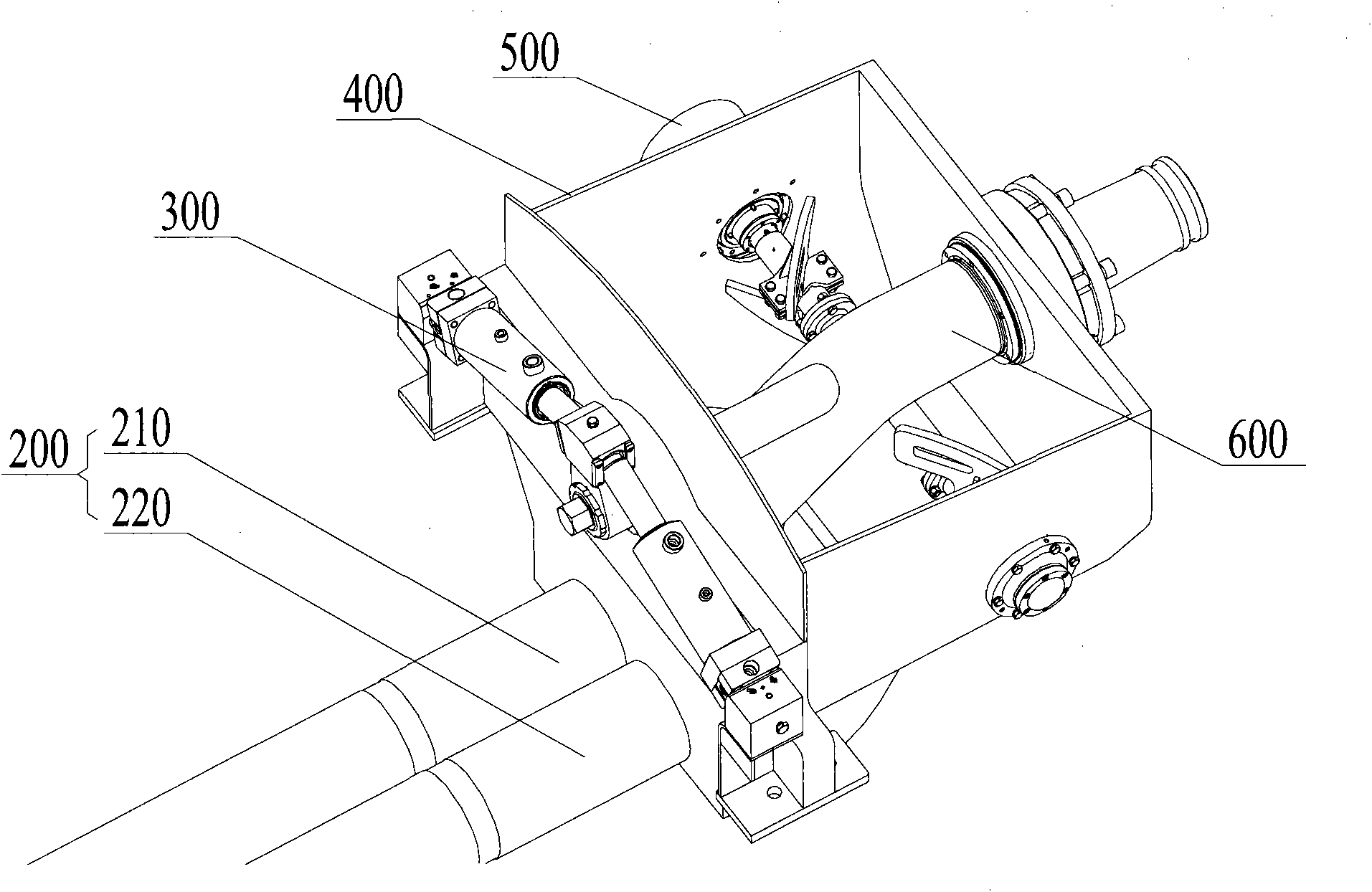 Pumping system and concrete pump truck having the same