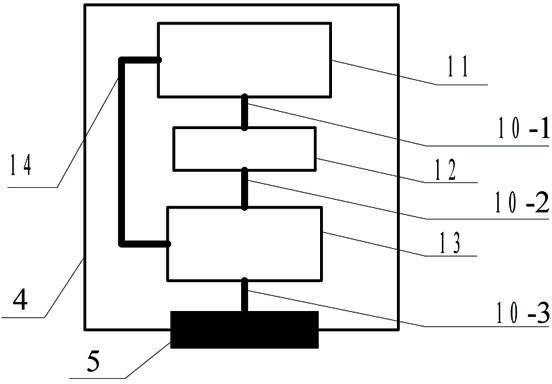 Electromagnetic type underwater sensor network node carrying device