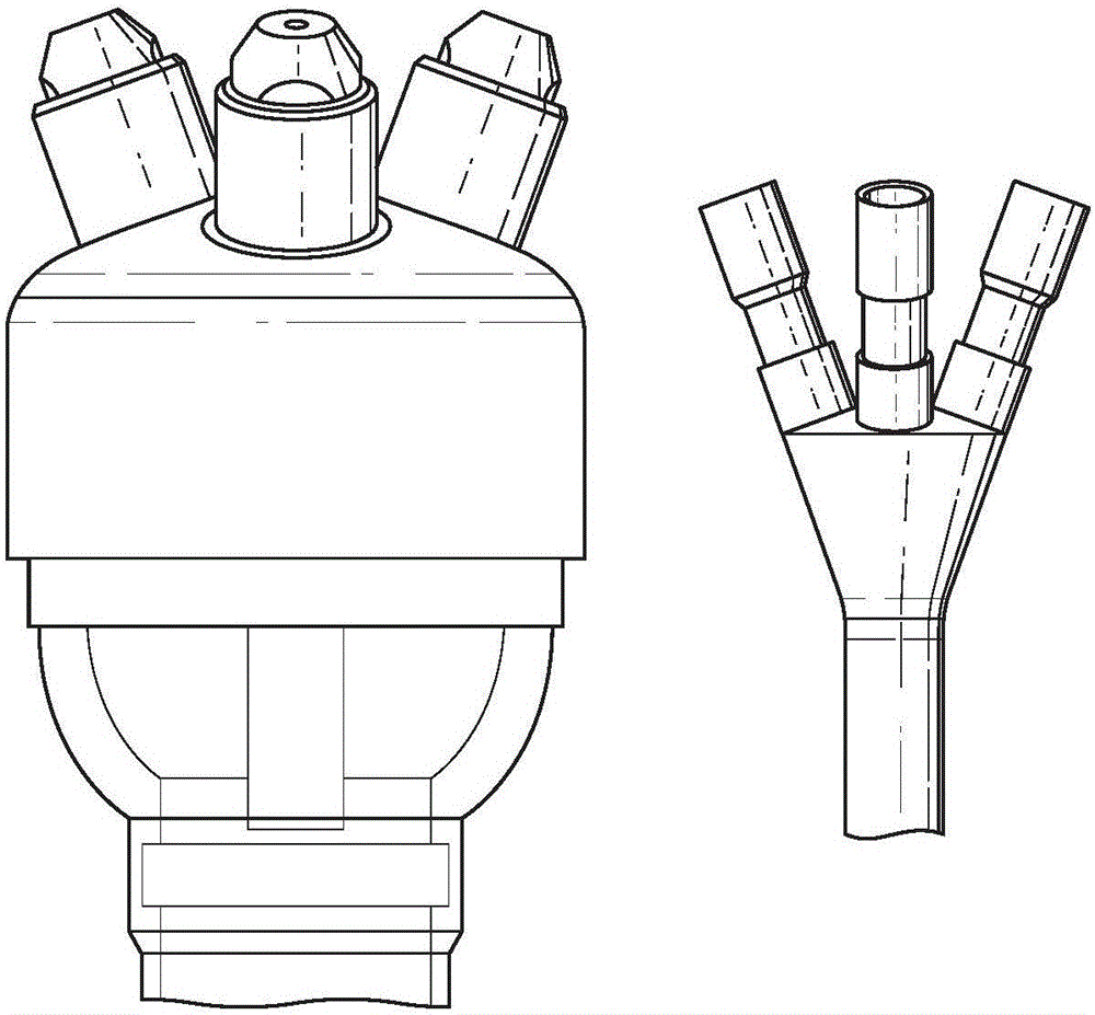 Multi-nozzle spray dryer, method for scale-up of spray dried inhalation powders, multi-nozzle apparatus and use of multiple nozzles in a spray dryer