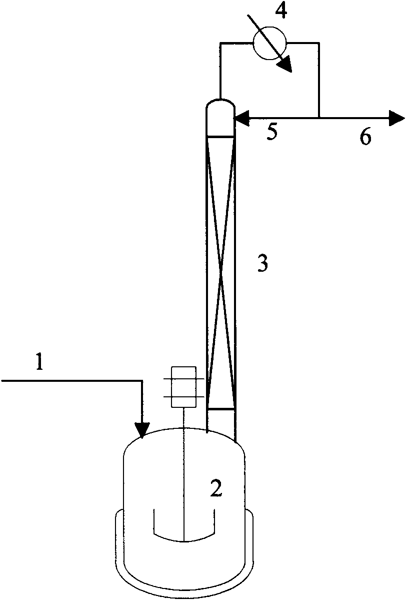 Method for continuously and efficiently preparing methyl ethyl ketone