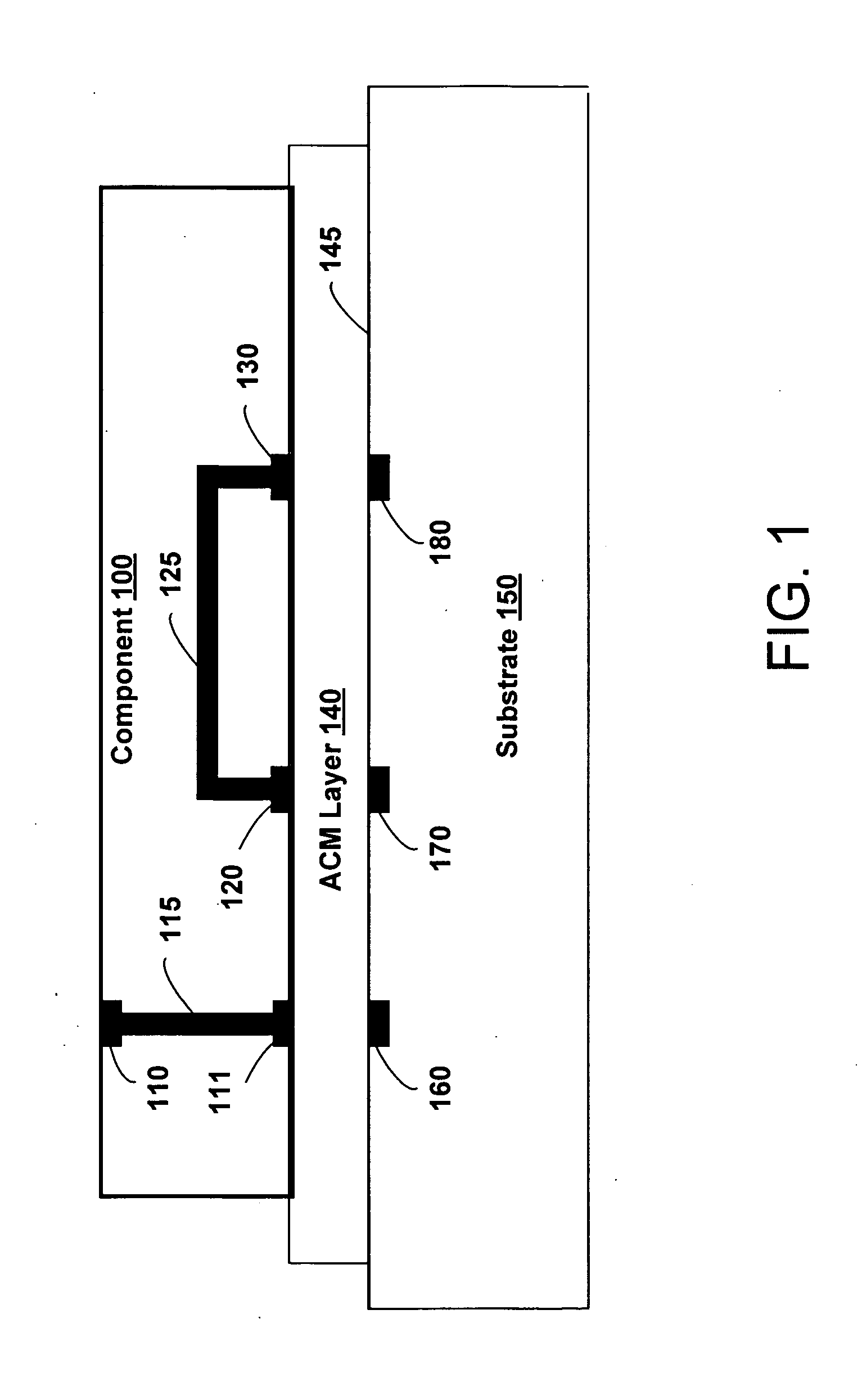 Electronic assembly with detachable components