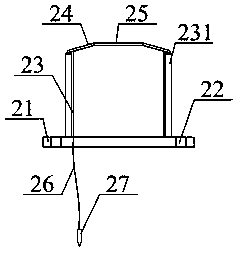 Light energy street lamp height regulating device