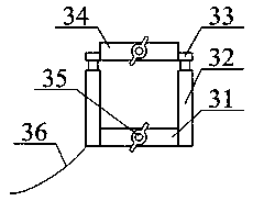 Light energy street lamp height regulating device