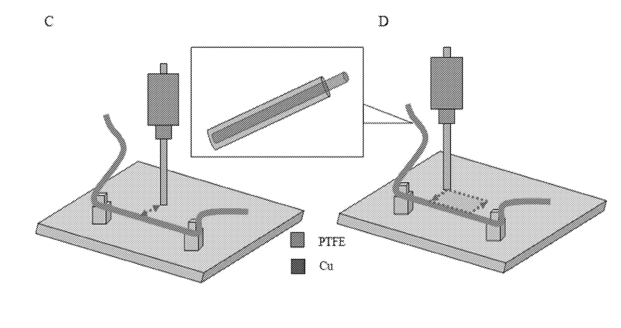 Thread Shaped Contact Electrification Fiber