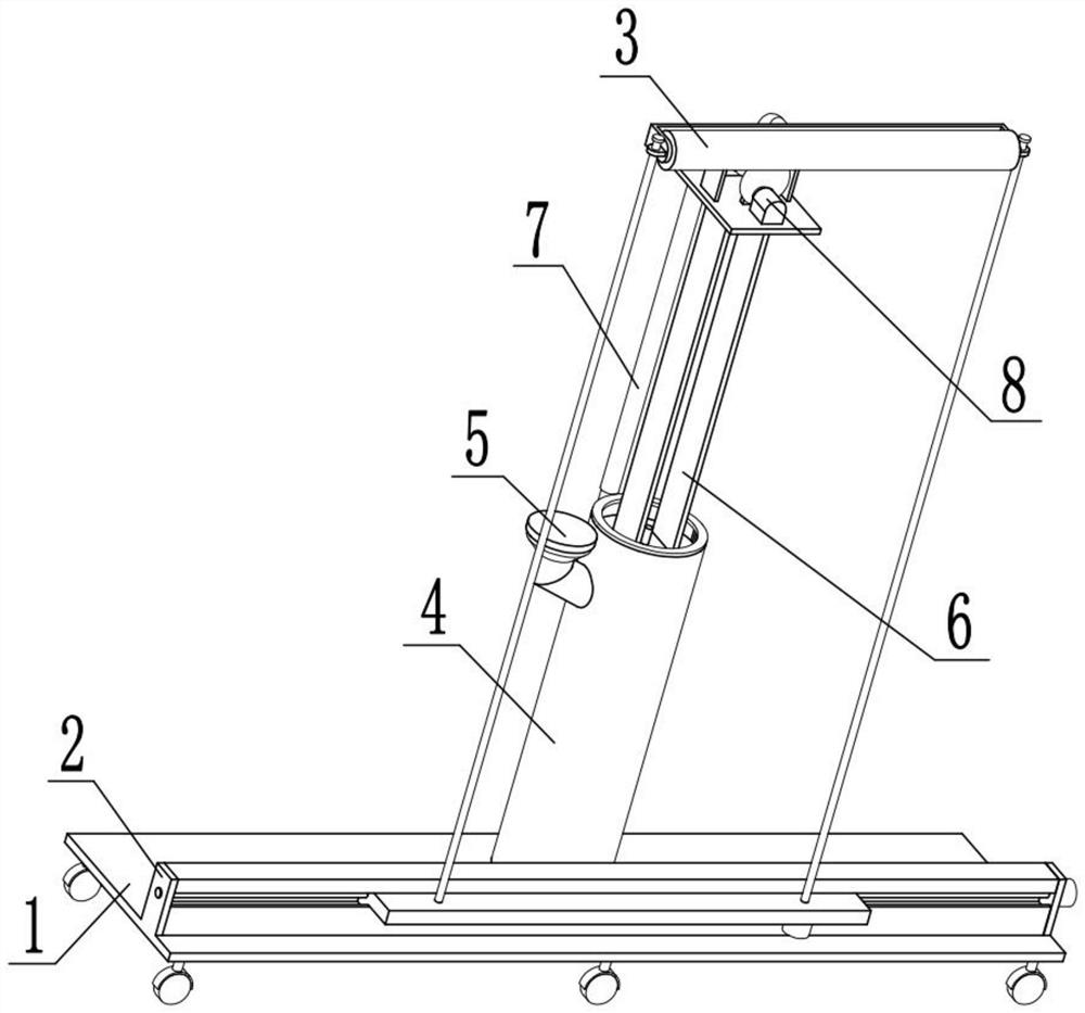 Device and method for spraying wall paint with gradient colors