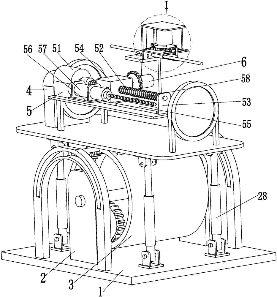 Automatic anchor rod mounting equipment special for tunnel and bridge construction