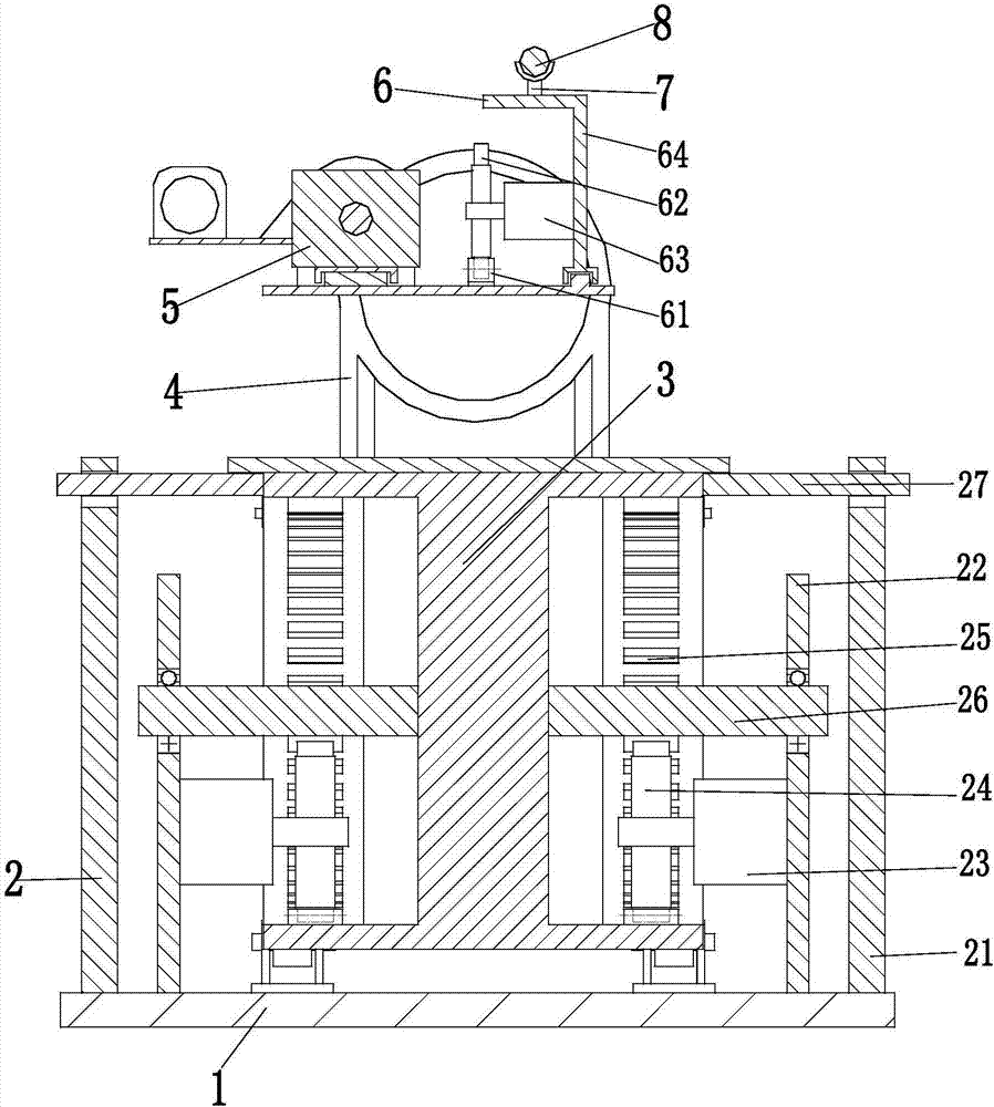 Automatic anchor rod mounting equipment special for tunnel and bridge construction