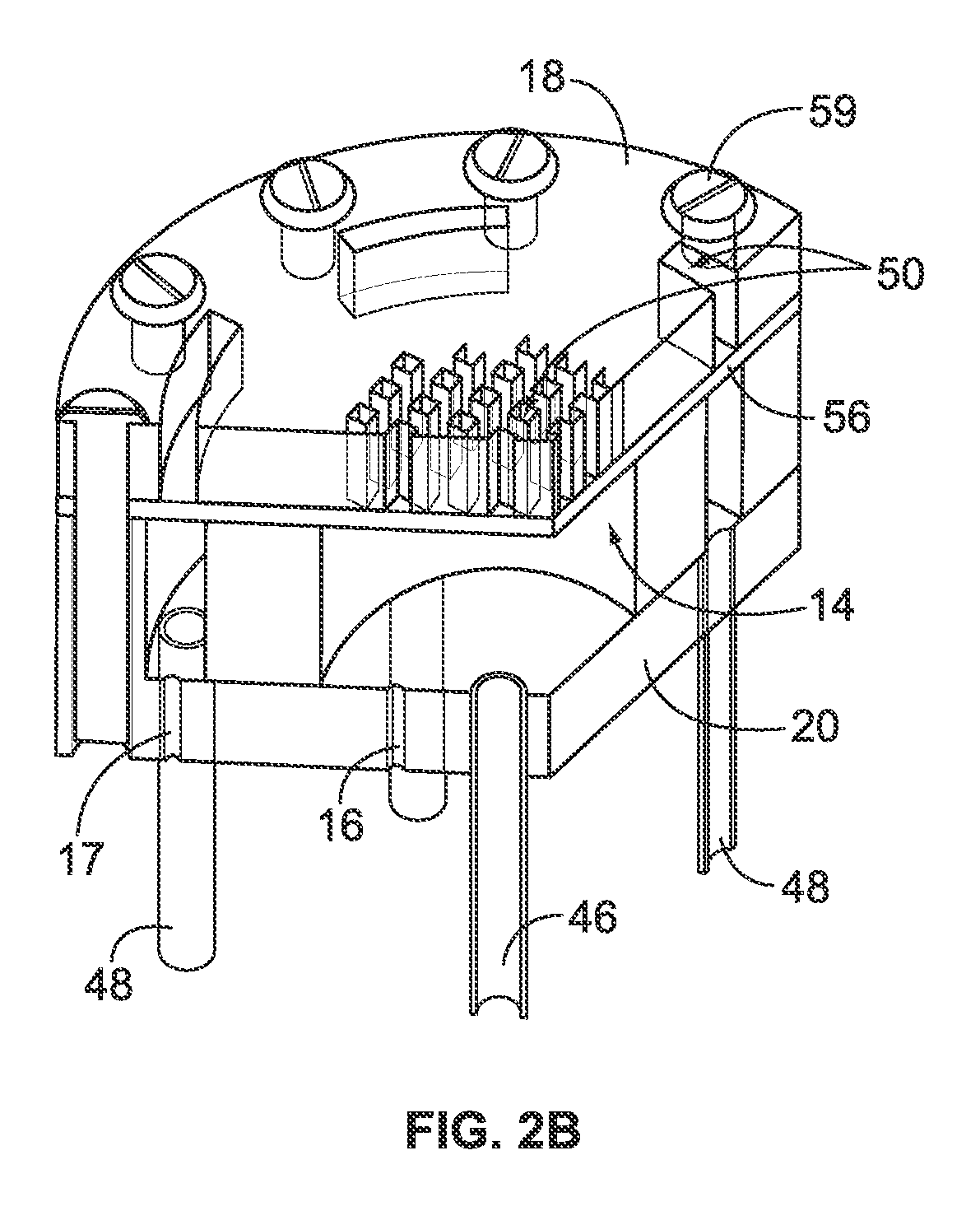 Electroosmotic pump with improved gas management