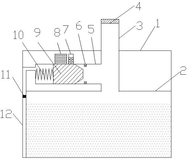 A milk beverage packaging with high safety